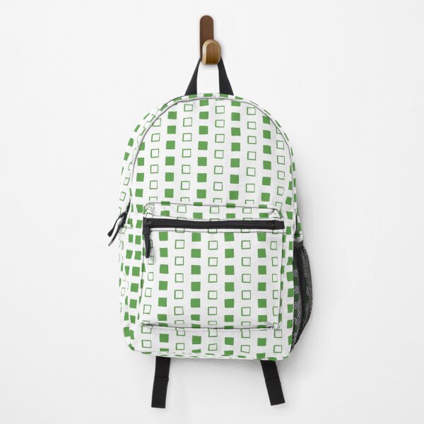Item preview, Squares - Alternating Solid and Outline - Green designed and sold by CurioEphemeres.