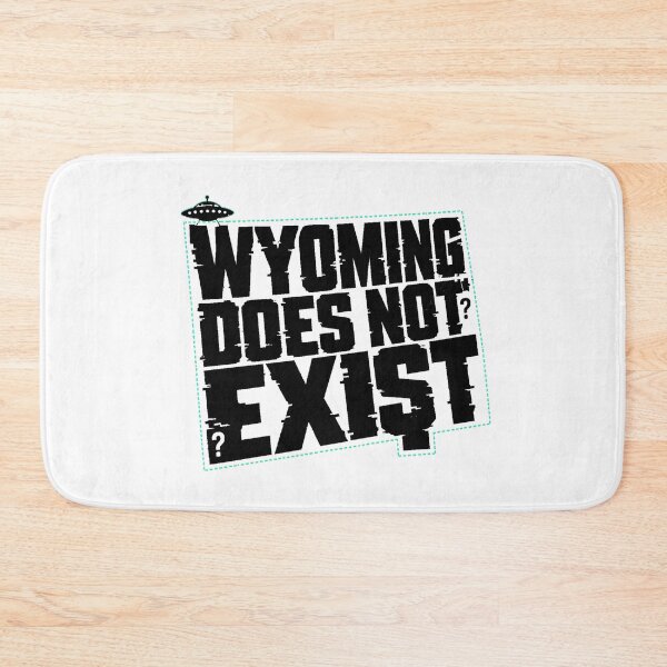Item preview, Wyoming Conspiracy UFO Dashed Outline Internet Meme designed and sold by nortowelcomics.