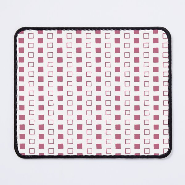 Item preview, Squares - Alternating Solid and Outline - Pink designed and sold by CurioEphemeres.