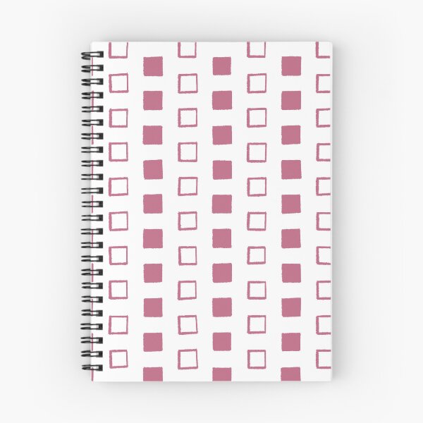 Item preview, Squares - Alternating Solid and Outline - Pink designed and sold by CurioEphemeres.