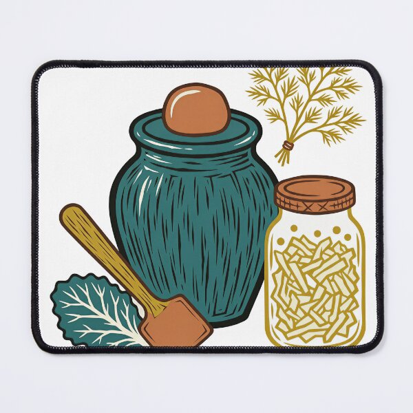 Item preview, Crock and Bubble Fermenter Sauerkraut Art designed and sold by DIUMERI.