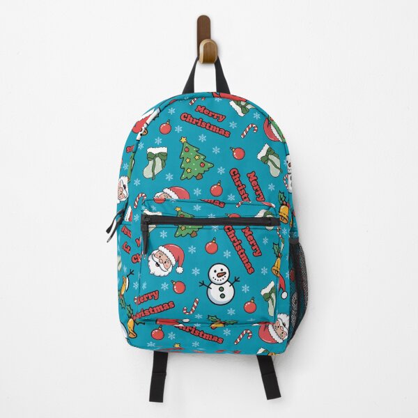 Item preview, Cartoon Christmas on Blue designed and sold by KSimpson838.