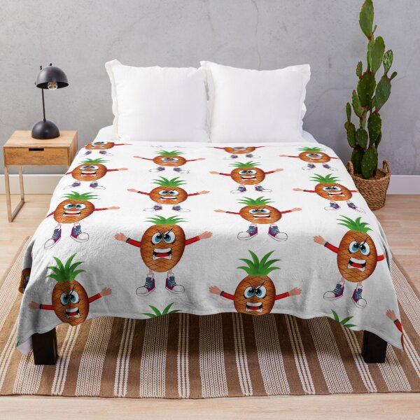 Item preview, Angry Pineapple Animated Character Boy Version designed and sold by ExpressiveToon.