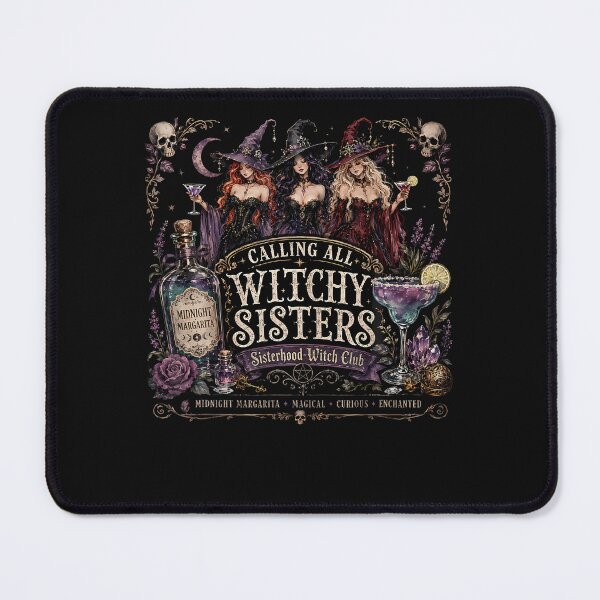 Item preview, Calling All Witchy Sisters Sisterhood Witch Club designed and sold by Chromatic-Cubes.