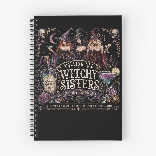 Item preview, Calling All Witchy Sisters Sisterhood Witch Club designed and sold by Chromatic-Cubes.