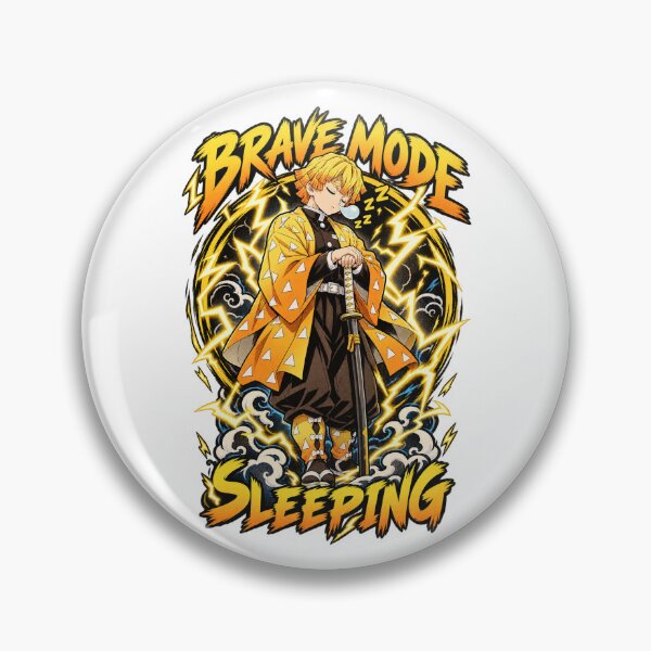 Item preview, Zenitsu – Brave Mode Sleeping designed and sold by Univers-shop.