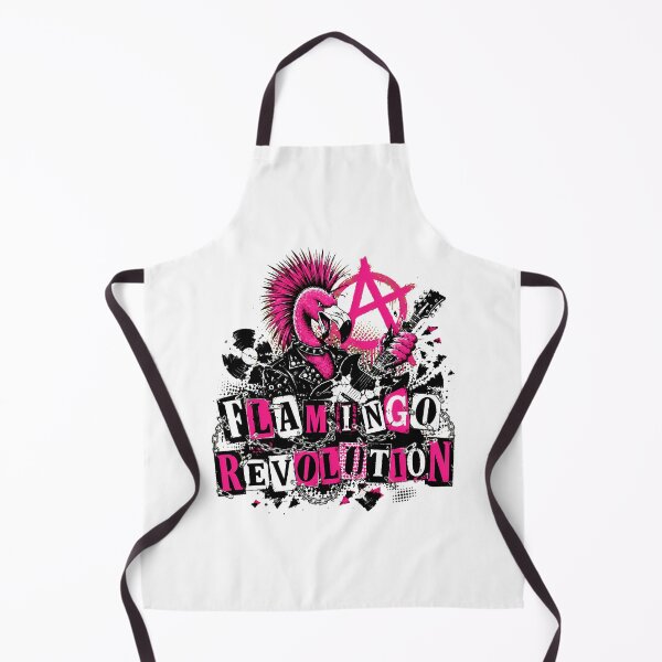 Item preview, Punk Flamingo Anarchy Guitar Grunge Rocker designed and sold by nortowelcomics.