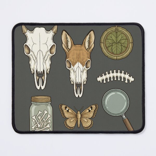 Item preview, Vulture Culture Cabinet Skull Art Print designed and sold by DIUMERI.