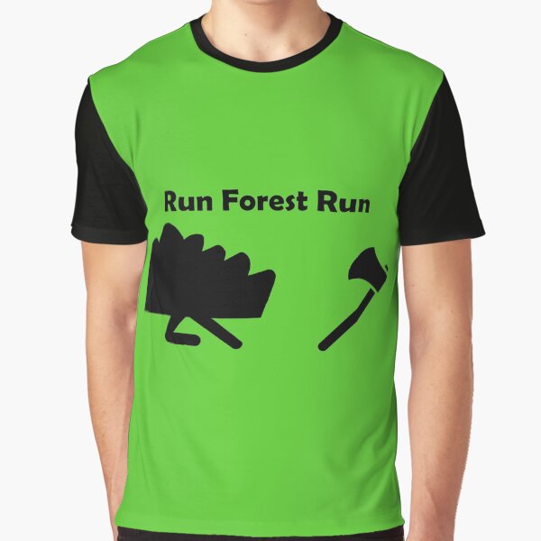 Run Forest Run Graphic T-Shirt