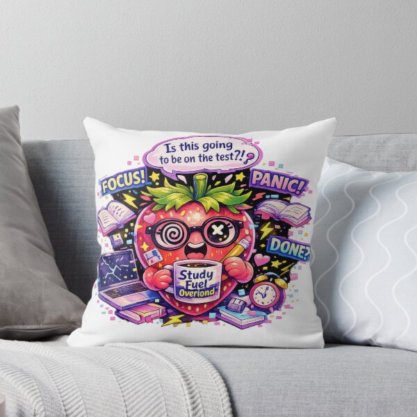 Item preview, .Study Fuel Overlord – Pastel Kawaii Strawberry Study Chaos designed and sold by Sommium .