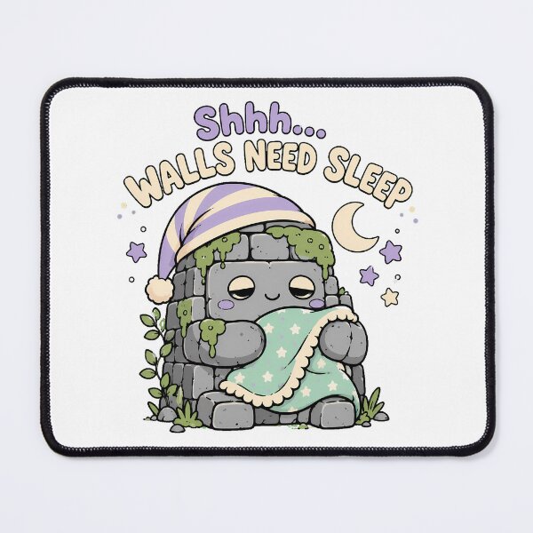 Item preview, Sleepy Wall Nightcap Blanket Bedtime Introvert designed and sold by nortowelcomics.