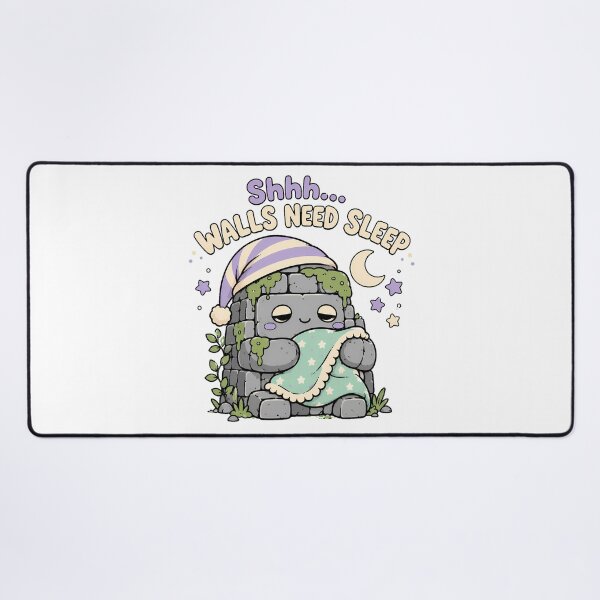 Item preview, Sleepy Wall Nightcap Blanket Bedtime Introvert designed and sold by nortowelcomics.
