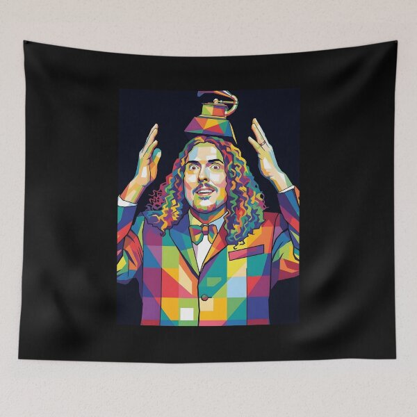 Item preview, Weird al yankovic pop art designed and sold by Zamziri.