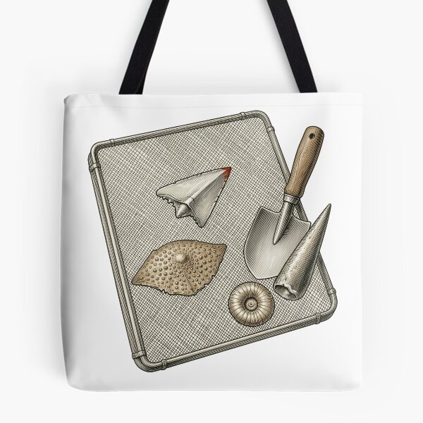 Item preview, Shark Tooth Sifter Fossil Hunting Art designed and sold by DIUMERI.