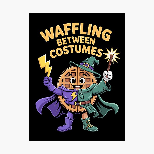 Item preview, Waffling Between Costumes   designed and sold by jkrphoto.