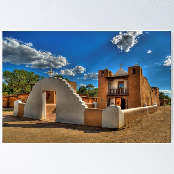 Artikelvorschau, San Geronimo Kirche Taos Pueblo entworfen und verkauft von K D Graves Photography.