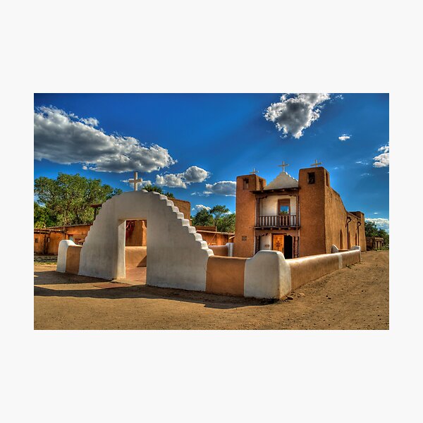 Item preview, Iglesia de San Jerónimo Taos Pueblo designed and sold by K D Graves Photography.
