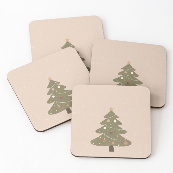 Item preview, Minimalist Christmas Tree – Cozy New Year Holiday Illustration designed and sold by mayatA-rt.