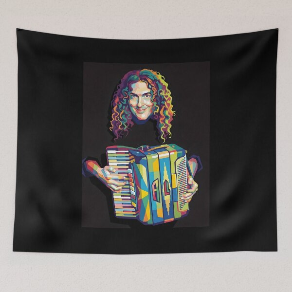 Item preview, Weird al yankovic pop art designed and sold by Zamziri.