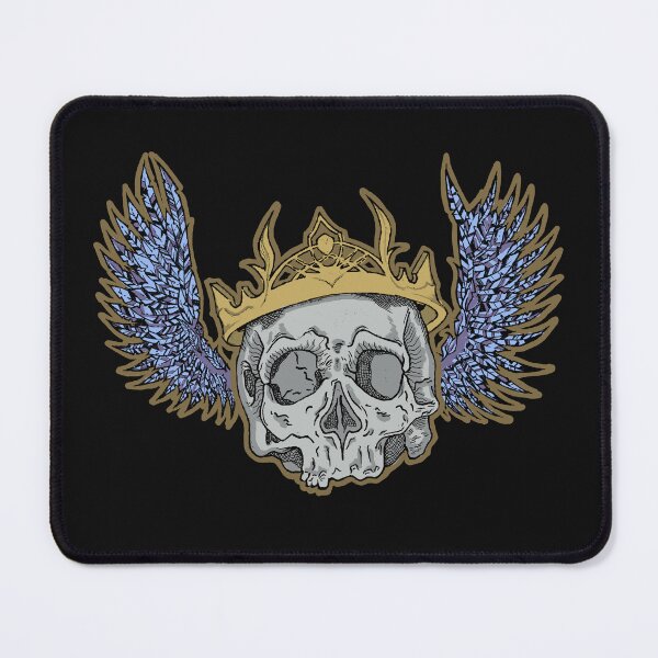 Item preview, Skull King | Dark Winged Gothic Design | Royal Skull designed and sold by Half Mess.