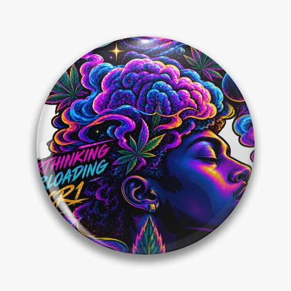 Item preview, Overthinking • Overloading – Cosmic Mind Psychedelic Art | GCR1 designed and sold by GCR1.