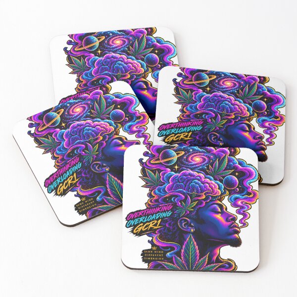 Item preview, Overthinking • Overloading – Cosmic Mind Psychedelic Art | GCR1 designed and sold by GCR1.