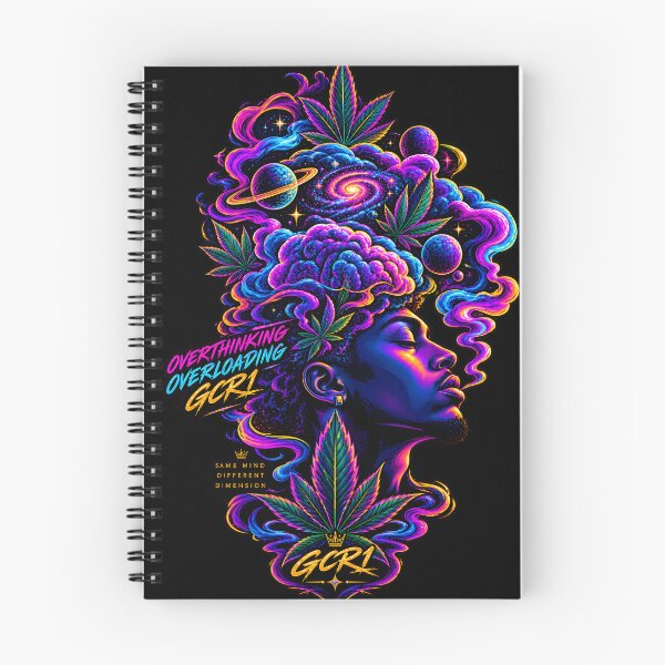 Item preview, Overthinking • Overloading – Cosmic Mind Psychedelic Art | GCR1 designed and sold by GCR1.
