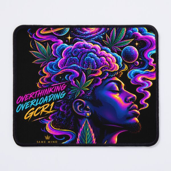 Item preview, Overthinking • Overloading – Cosmic Mind Psychedelic Art | GCR1 designed and sold by GCR1.