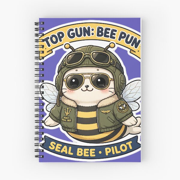 Item preview, Top Gun Bee Pun designed and sold by Fort Chiswell Trading Company.