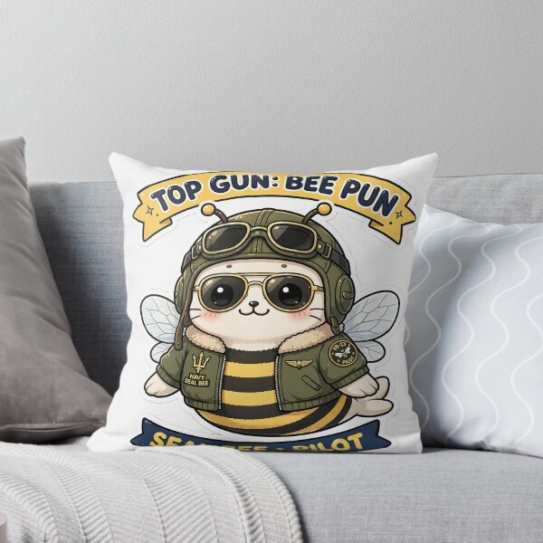 Item preview, Top Gun Bee Pun designed and sold by Fort Chiswell Trading Company.