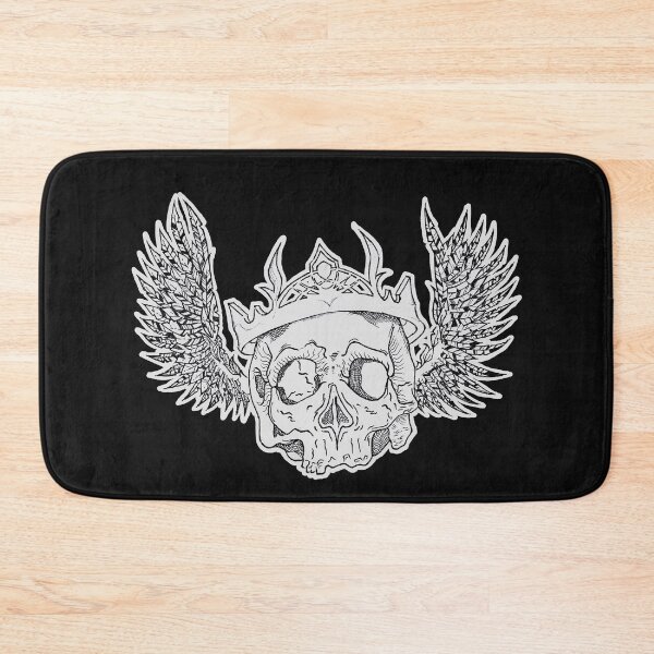 Item preview, Skull King | Dark Winged Gothic Design | Royal Skull designed and sold by Half Mess.