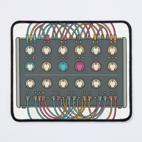 Item preview, Modular Patch Panel Synth Art designed and sold by DIUMERI.