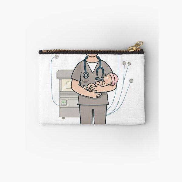 Item preview, NICU Nurse Holding Preemie Neonatal Gift designed and sold by DIUMERI.