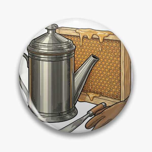 Item preview, Apiarist's Smoker Vintage Beekeeping Art designed and sold by DIUMERI.