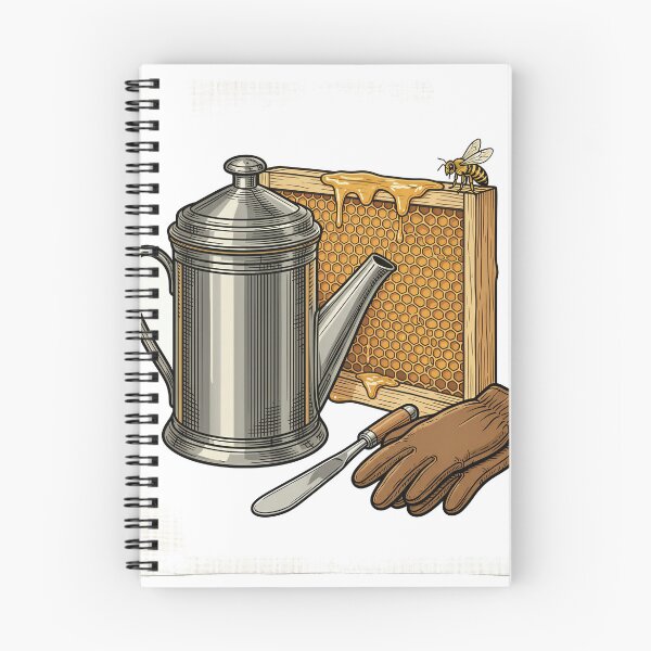 Item preview, Apiarist's Smoker Vintage Beekeeping Art designed and sold by DIUMERI.