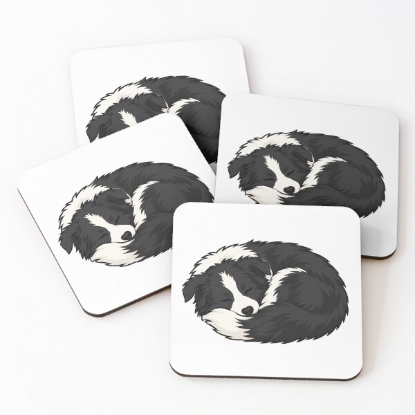 Item preview, Sleeping Border Collie Donut designed and sold by channeleffect.