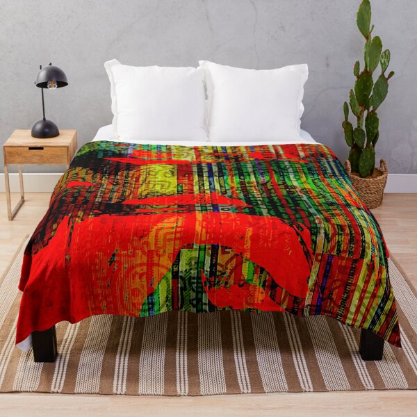 Item preview, Red Graffiti Art designed and sold by ViaARTfactory.