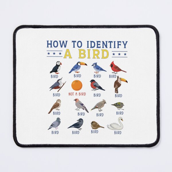 Item preview, How to Identify a Bird Nature Humor designed and sold by NaniLoom.