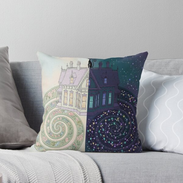 Item preview,  Spooky Split House With Cosmic Garden Cat Art designed and sold by Myxcriative1.