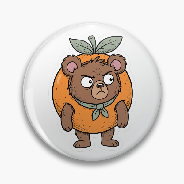 Item preview, Grumpy Bear in Orange Costume designed and sold by Jackal's Box of Chaos.