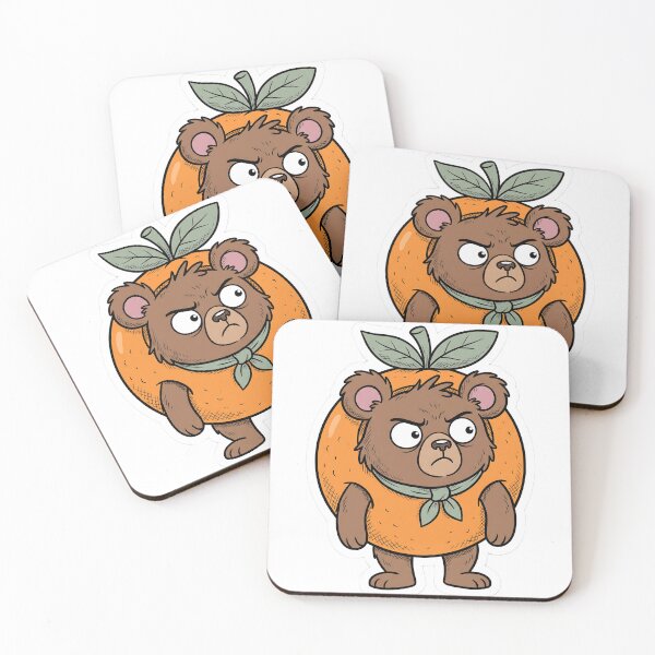 Item preview, Grumpy Bear in Orange Costume designed and sold by Jackal's Box of Chaos.