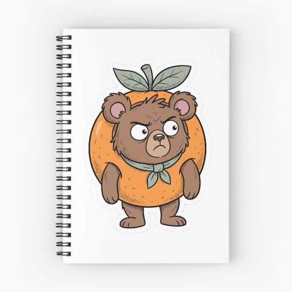 Item preview, Grumpy Bear in Orange Costume designed and sold by Jackal's Box of Chaos.