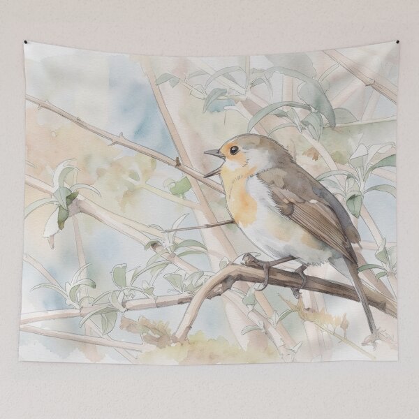 Item preview, The Garden Robin’s Song designed and sold by RdeB.