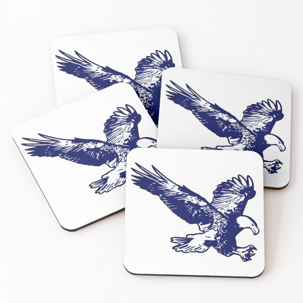 Item preview, Blue White Eagle Flying designed and sold by STOXT.