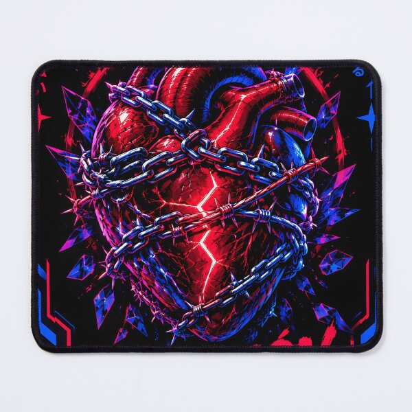 Item preview, Corazón Blindado Armored Heart Art – Dark Romance Heartbreak Streetwear | GCR1 designed and sold by GCR1.