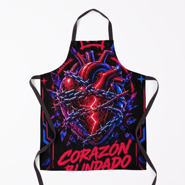 Item preview, Corazón Blindado Armored Heart Art – Dark Romance Heartbreak Streetwear | GCR1 designed and sold by GCR1.
