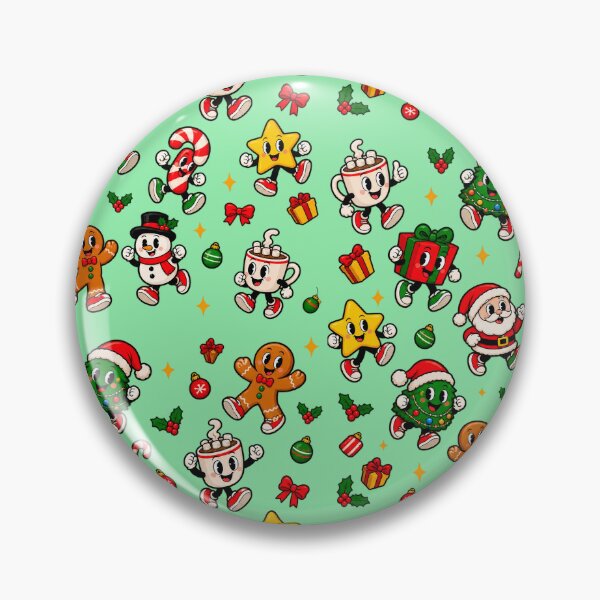 Item preview, Holiday Vibes Retro Christmas Graphic & Pattern designed and sold by NovaToons.