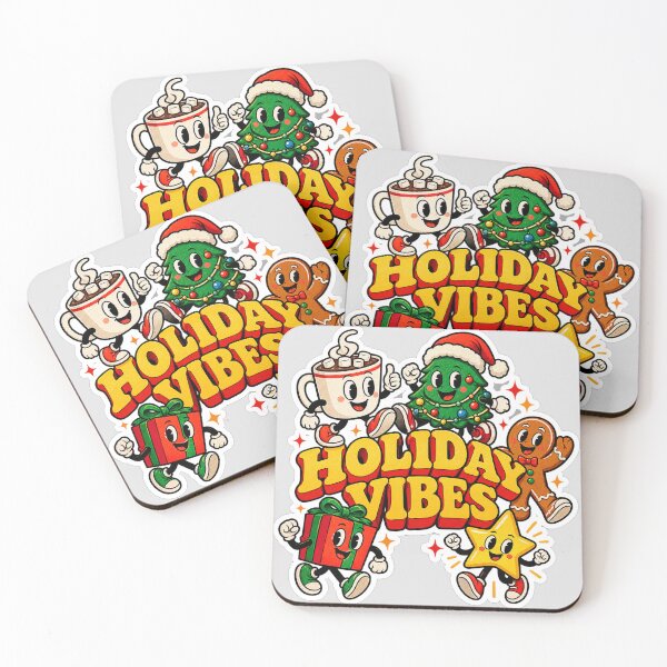 Item preview, Holiday Vibes Retro Christmas Graphic & Pattern designed and sold by NovaToons.