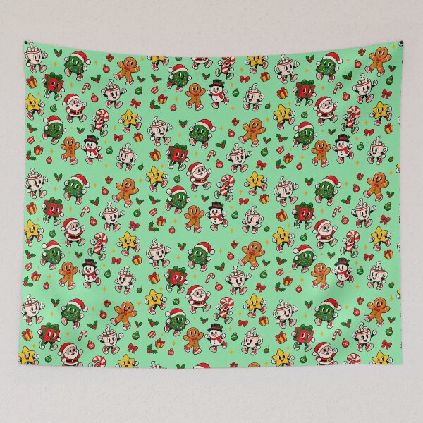 Item preview, Holiday Vibes Retro Christmas Graphic & Pattern designed and sold by NovaToons.