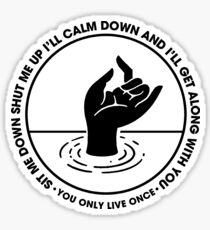 You Only Live Once - The Strokes Sticker
